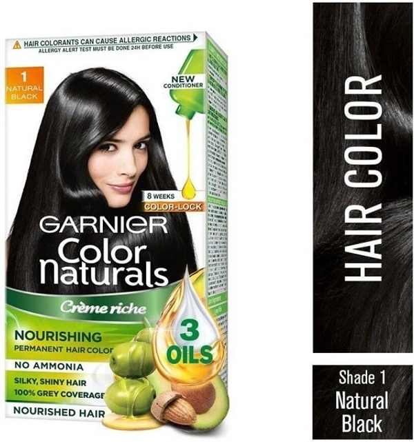 Garnier Hair Color Naturals Cream Riche 35ml + 30g Carton, 1pcs