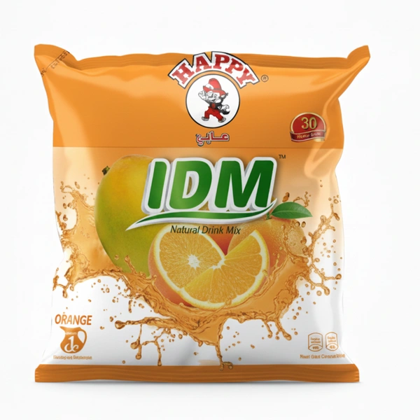 Happy Instant Drink Mix Orange (Pouch) 125g