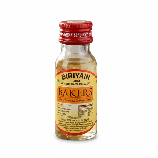 Bakers Biriyani Artificial Flavouring Agent, 20ml