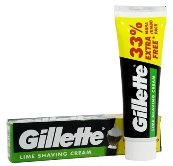 Gillette Lime Shaving Cream Tube 93g