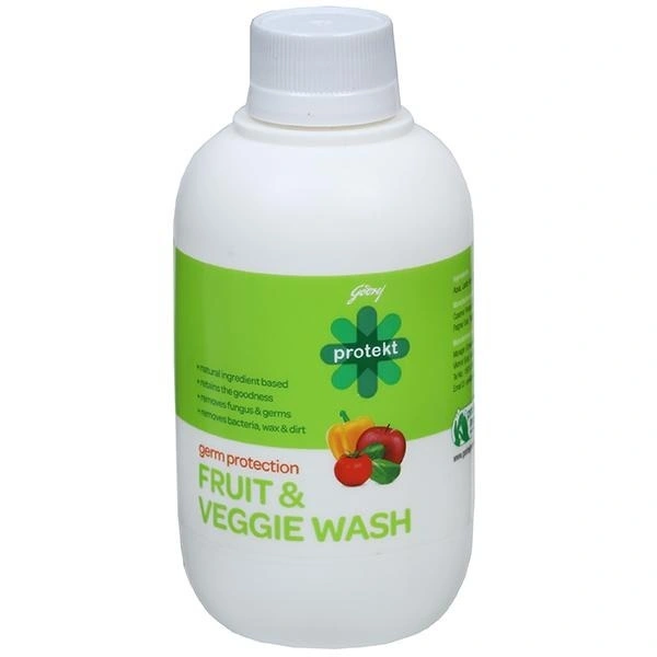 Protekt Germ Protection Fruit& Veggie Wash Bottle, 250ml