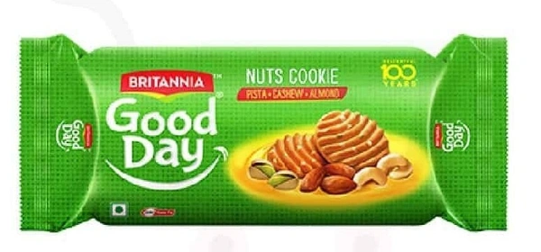 Britannia Good Day Nuts Cookie, 60g
