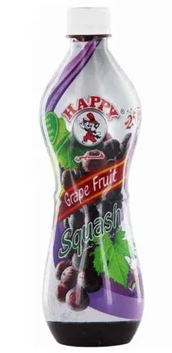 Happy Grape Fruit Squash, 700ml