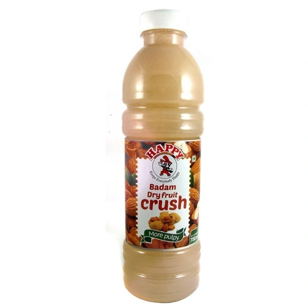 Happy Badam Dry Fruit Crush, 750ml