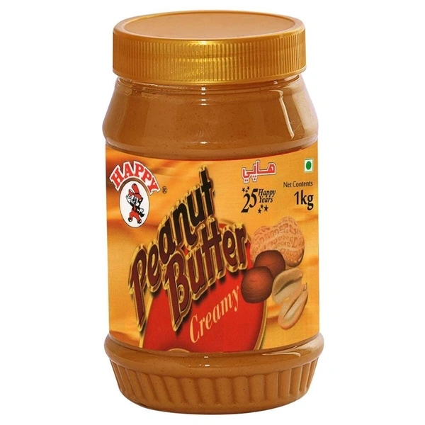 Happy Peanut Butter Creamy, 1 kg