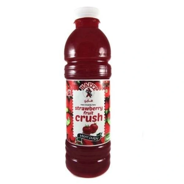 Happy Strawberry Fruit Crush, 750ml