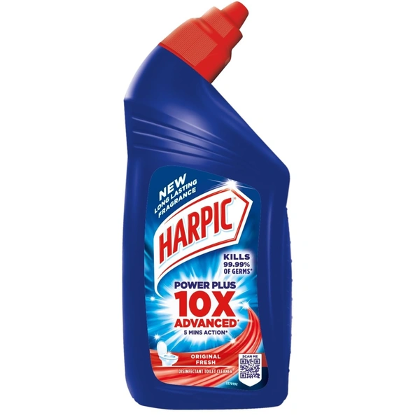 Harpic Disinfective Toilet Cleaner Power Plus Original Liquid, 500ml
