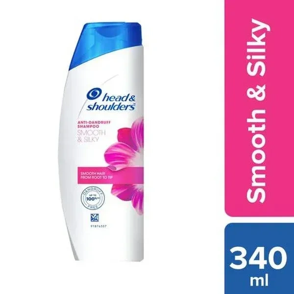 Head& Shoulder Shampoo Smooth / Silky Anti Dandruff, 340ml