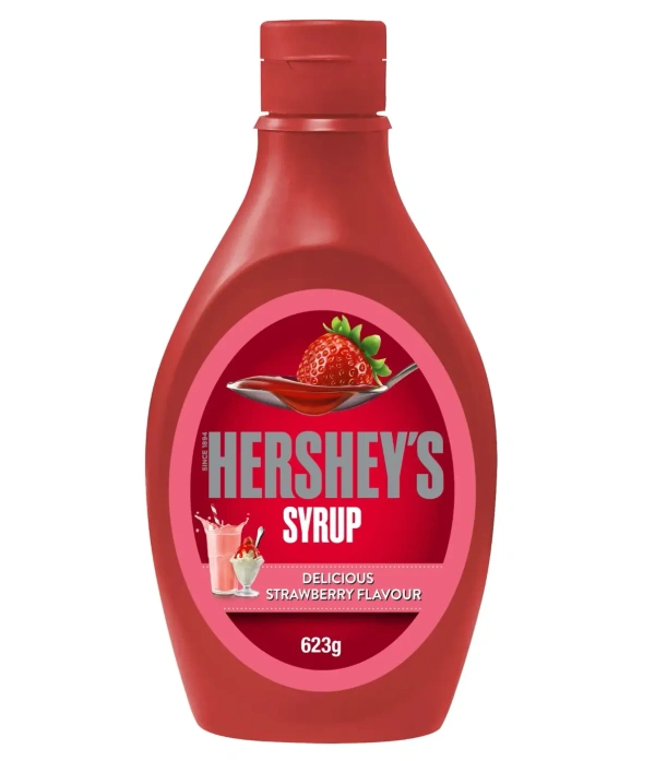 Hershey's Delicious Strawberry Flavour Syrup, 623g