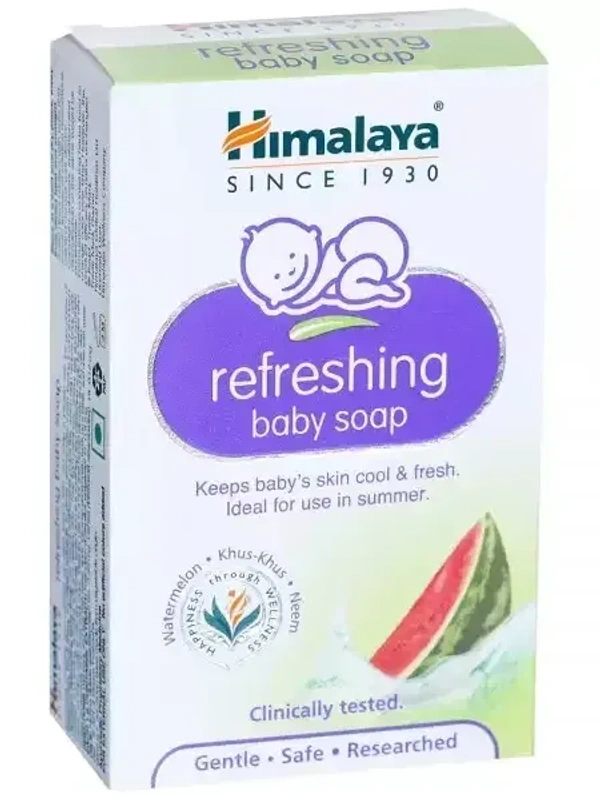 Himalaya Refreshing Baby Soap Watermelon Khus Khus& Neem, 125g