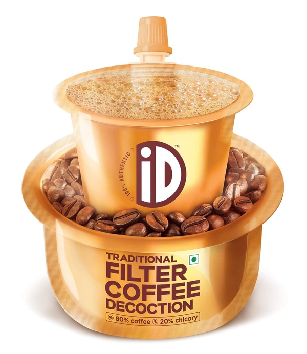 ID Traditional Filter Coffee Decoction Pack Of, 90g