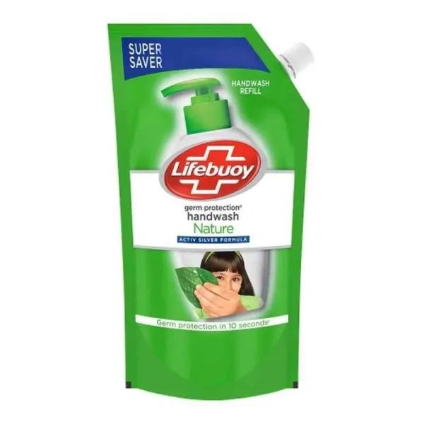Lifebuoy Handwash Nature Refill Pack, 750ml
