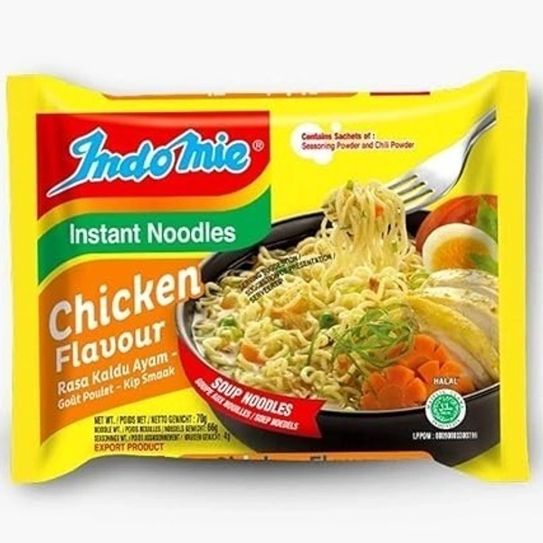 Indomie Instant Noodles Chicken Flavour, 70g