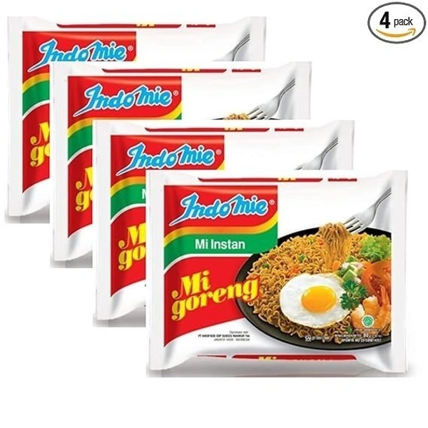 Indomie Instant Noodles Mi Goreng Fried Noodles (Pack of 5)