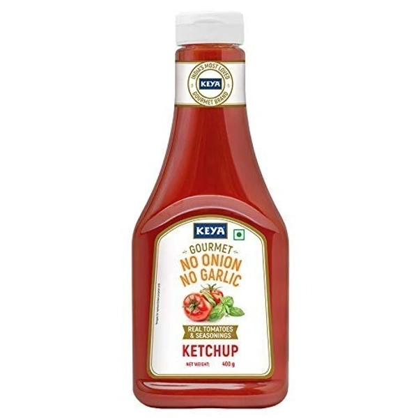 Keya No Onion No Garlic Tomato Ketchup, 400g