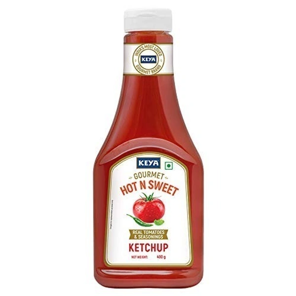 Keya Hot N Sweet Ketchup, 400g