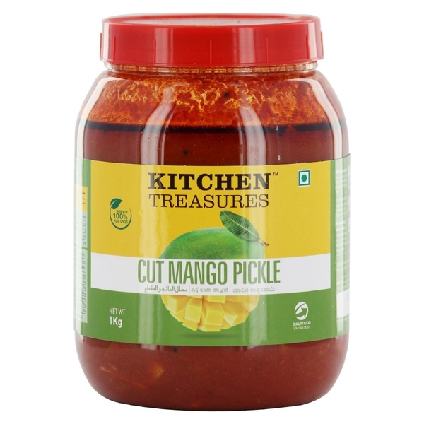 Kitchen Treasures Cut Mango Pickle, 1 kg