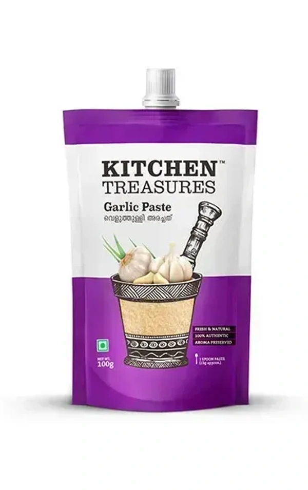Kitchen Treasures Garlic Paste, 100g