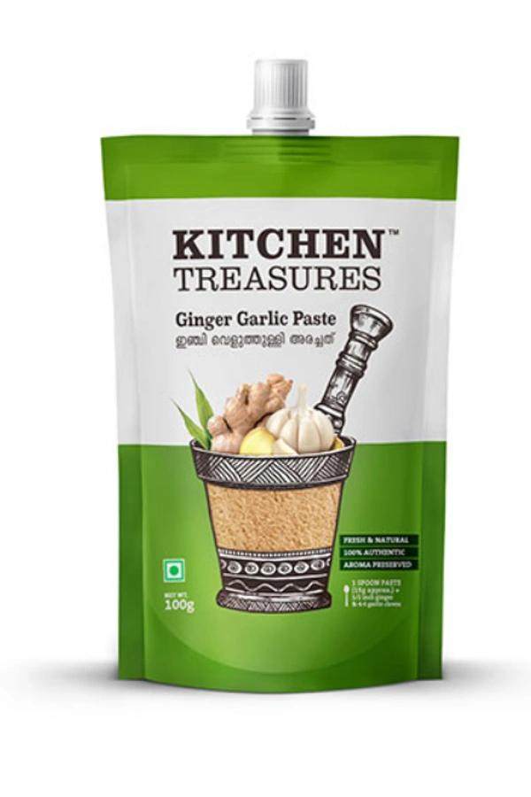Kitchen Treasures Ginger Garlic Paste, 100g
