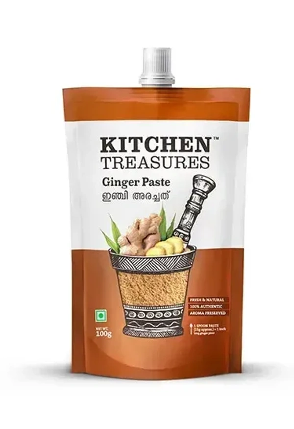 Kitchen Treasures Ginger Paste, 100g