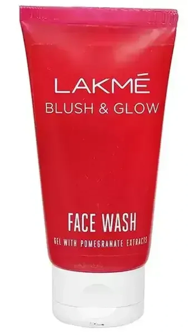 Lakme Blush / Glow Face Wash Gel With Pomegranate Extract, 50g