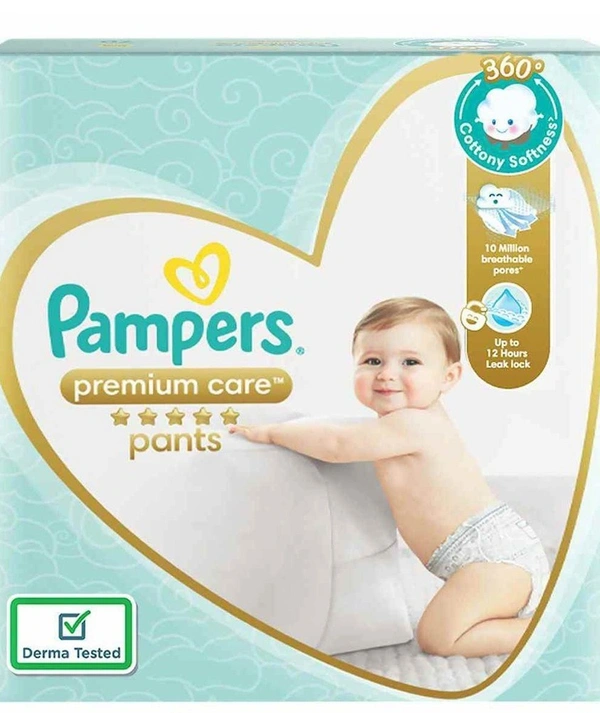 Pampers Premium Care Pants Diapers (54 Nos), 54 pants