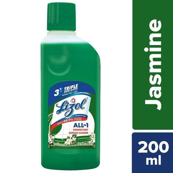 Lizol Disinfectant Surace Cleaner Jasmine, 200ml