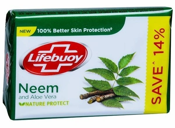 Lifebuoy Neem / Aloe Vera Bath Soap Save 14%, 59g