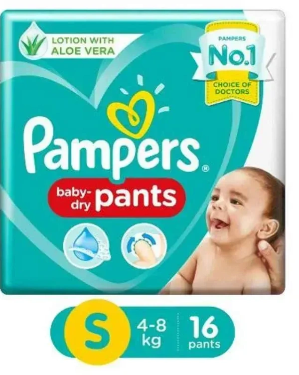 Pampers Baby Dry Pants Small, 16 pcs