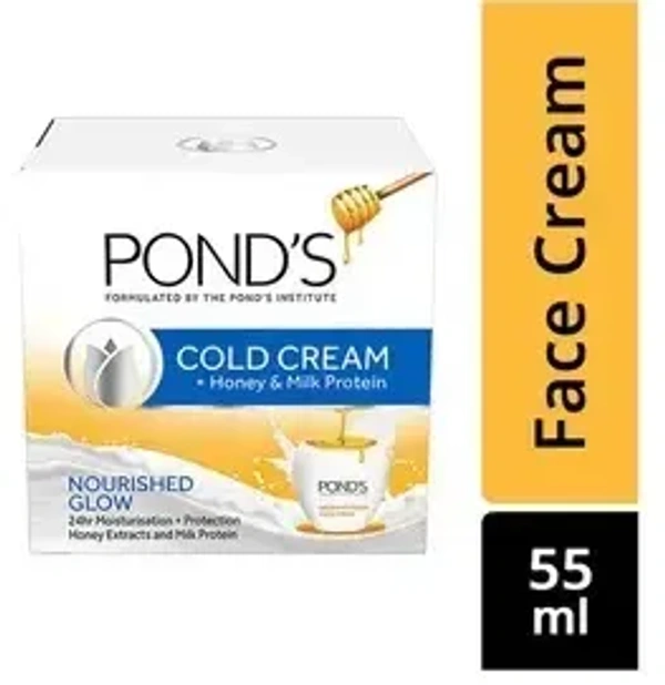 Pond's Cold Cream Honey Milk Protein, 55ml