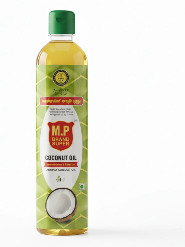 MP Agmark Coconut Oil Bottle, 1L