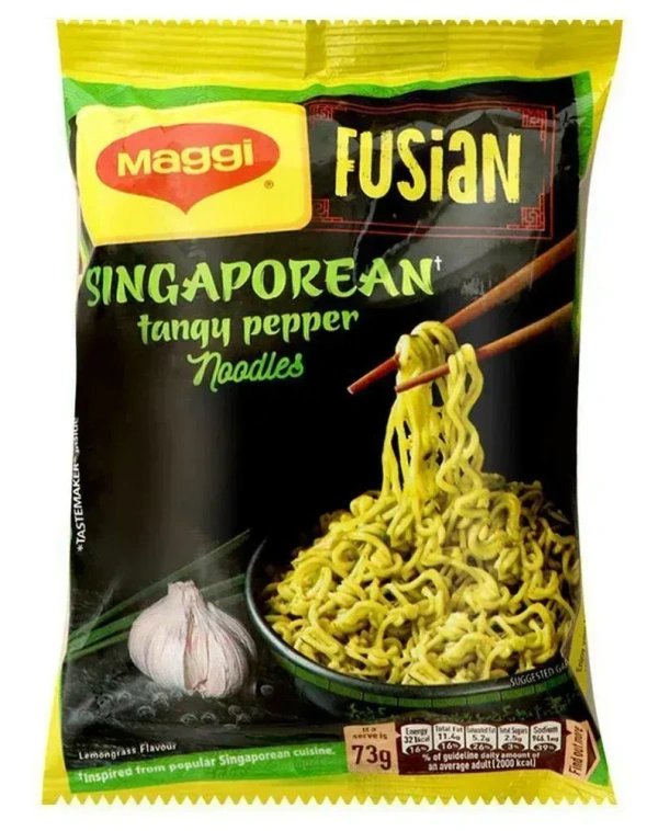 Maggi Fusian Singaporean Tangy Pepper Noodles, 70g
