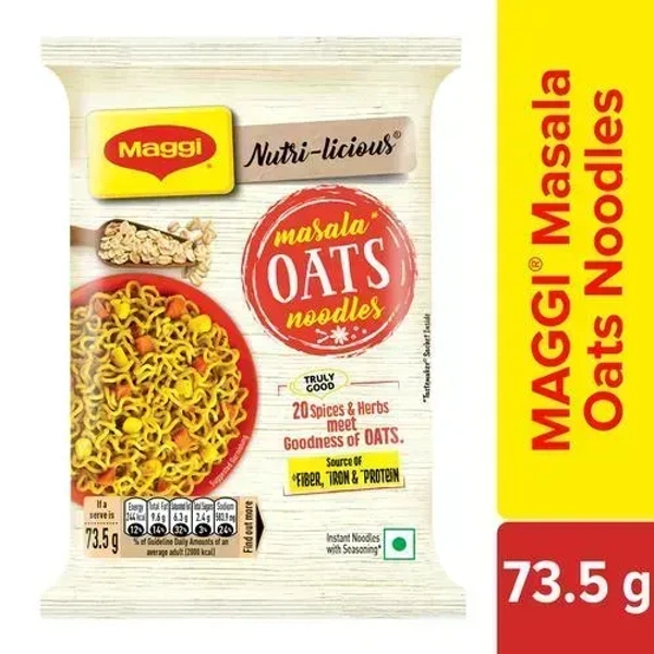 Maggi Oats Noodles Masala, 72.5g