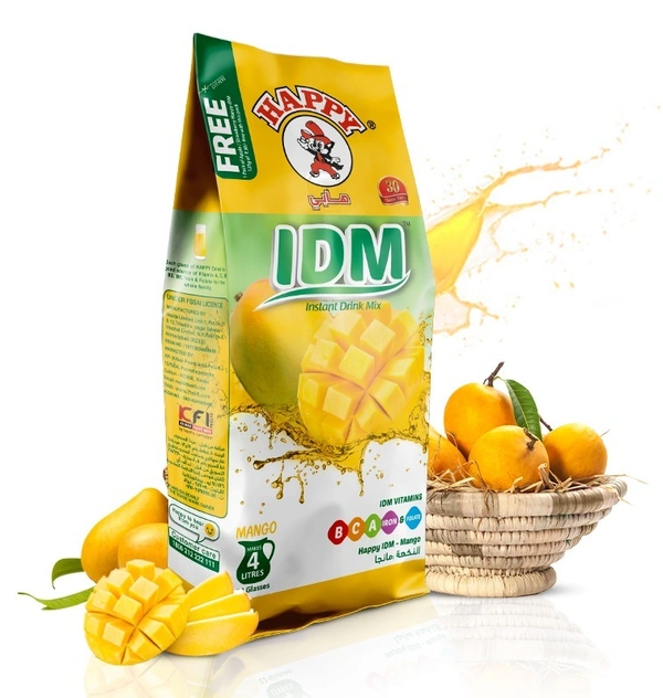 Happy Instant Drink Mix Mango, 500g