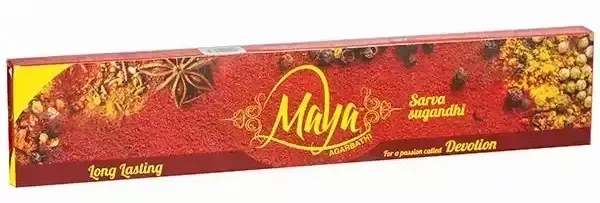 Maya Agarbathi Sarva Sugandhi 14 Nos, 14 sticks