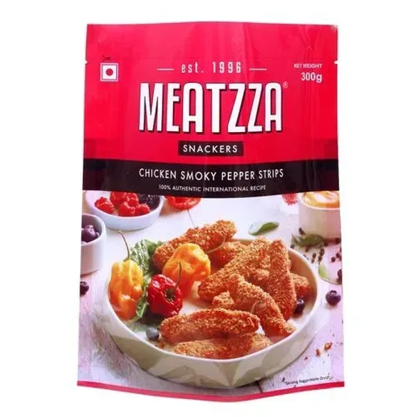 Meatzza Smoky Chicken Pepper Strips, 300g