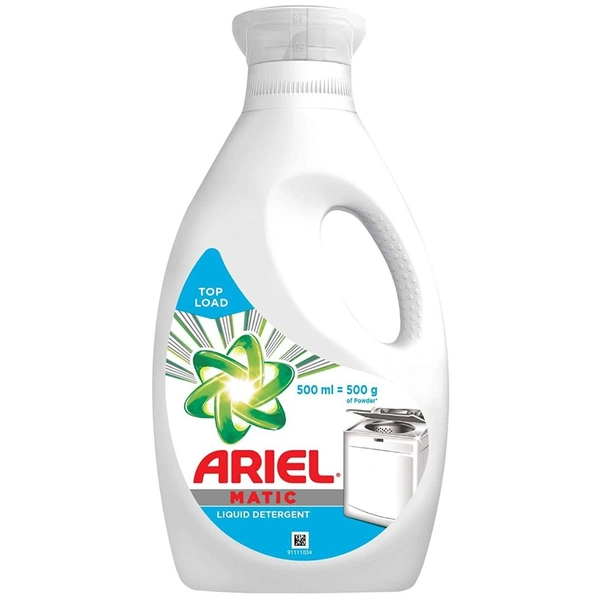 Ariel Matic Liquid Detergent, Top Load , 500ml