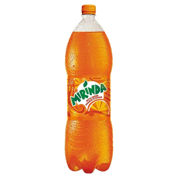 Mirinda Orange Flavour Soft Drink Bottle, 2.25L