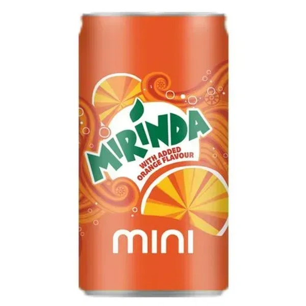 Mirinda Soft Drink Orange Can 150ml