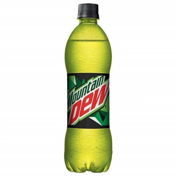 Mountain Dew Soft Drink Bottile 600ml