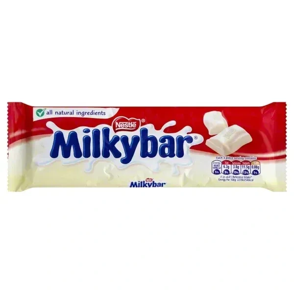 Nestle Milkybar White Chocolate Bar, 42g