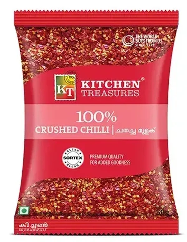 Kitchen Treasures Crushed Chilli, 50g
