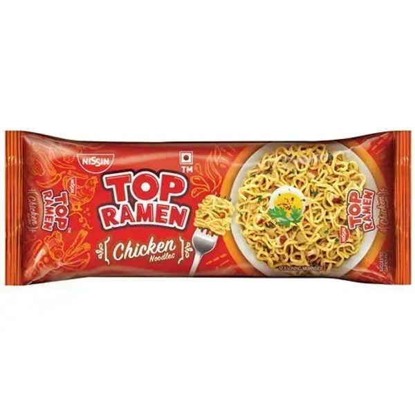Nissin Top Ramen Chicken Noodles Four In One Pack, 280g