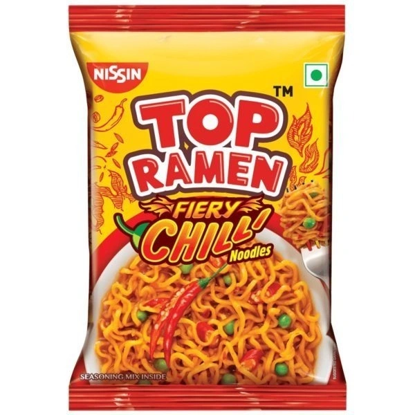 Nissin Top Ramen Fiery Chilly Noodles, 70g