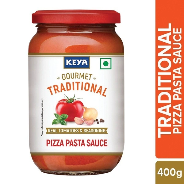Keya Traditional Pizza Pasta Sauce, 400g
