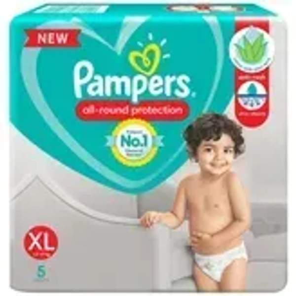 Pampers Diapers All Round Protection Extra Large, 5 pants