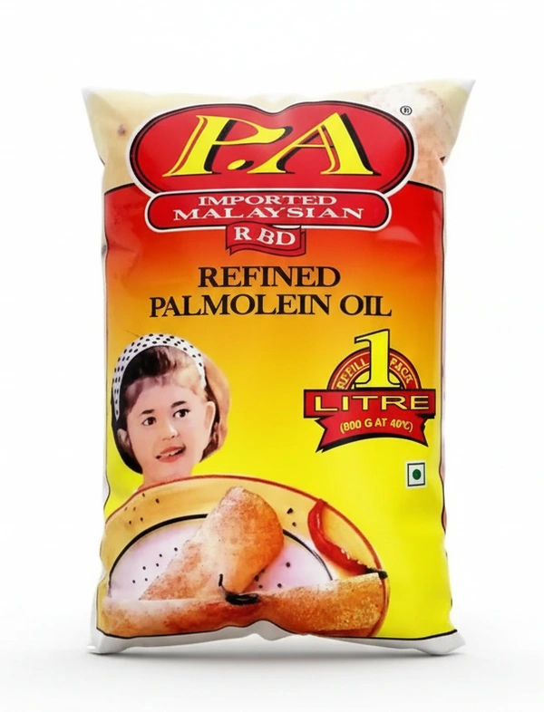 P.A Refined Palmolein Oil Pouch, 1L
