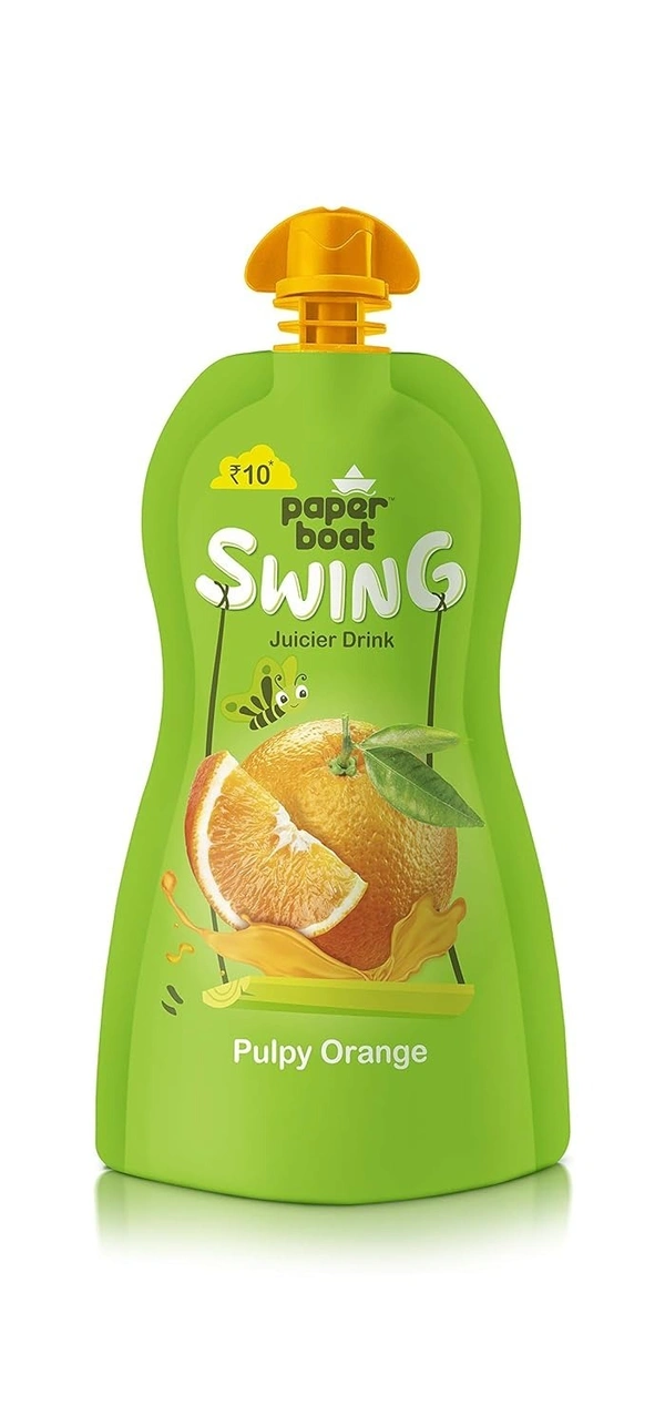 Paper Boat Jucier Drink Swing Pulpy Orange, 150ml