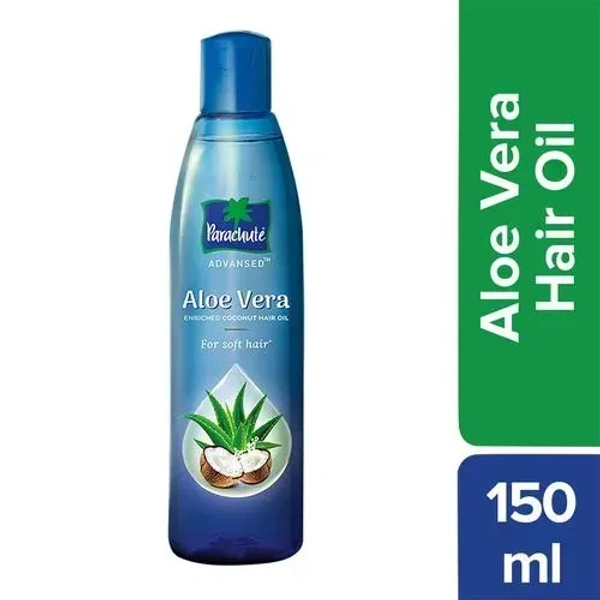 Parachute Advansed Aloe Vera Coconut Hair Oil Bottle, 150ml