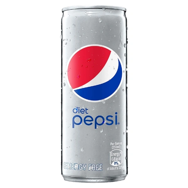 Pepsi Diet Soft Drink 250ml